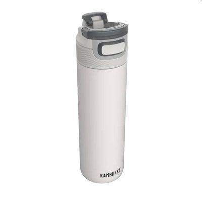 Термопляшка для води Kambukka Elton Insulated, вакуумна, 600 мл біла крейда 11-030-06(Kambukka) фото