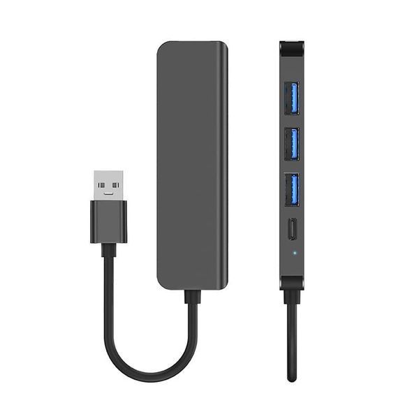 USB-хаб 5 в1 Gear чорний 8058 фото