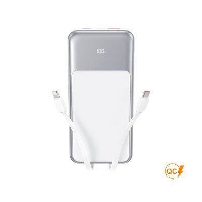 Повербанк Arctis 10000 mAh 22,5W білий 8100 фото
