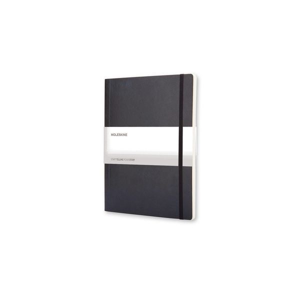 Блокнот в клітинку В5 Voyager Moleskine, м'яка обкладинка чорний VM403(Voyager) фото