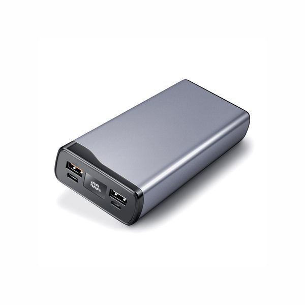 Повербанк 20000 mAh TheGeneral TurboCharge, цифровий індикатор графітовий 40010822(TheGeneral) фото