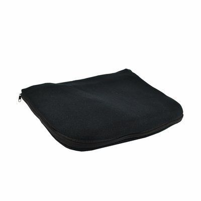 Плед-подушка флісовий Soft Me Mild 150х180 см чорний 202312pl(Soft Me) фото