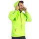 Вітровка чоловіча Perletti Windbreaker зі світловідбиваючими еламентами та чохлом лайм/чорний 14220(Perletti) фото