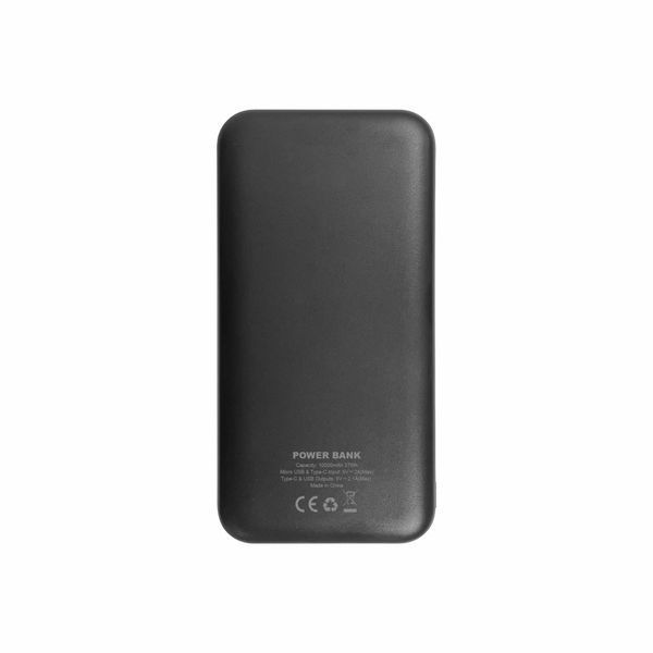 Повербанк 10000 mAh TheGeneral EnergyBoost, світлодіодний індикатор чорний 40011219(TheGeneral) фото