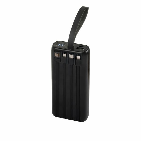 Повербанк 20000 mAh TheGeneral PowerPulse, цифровий індикатор чорний 40011319(TheGeneral) фото